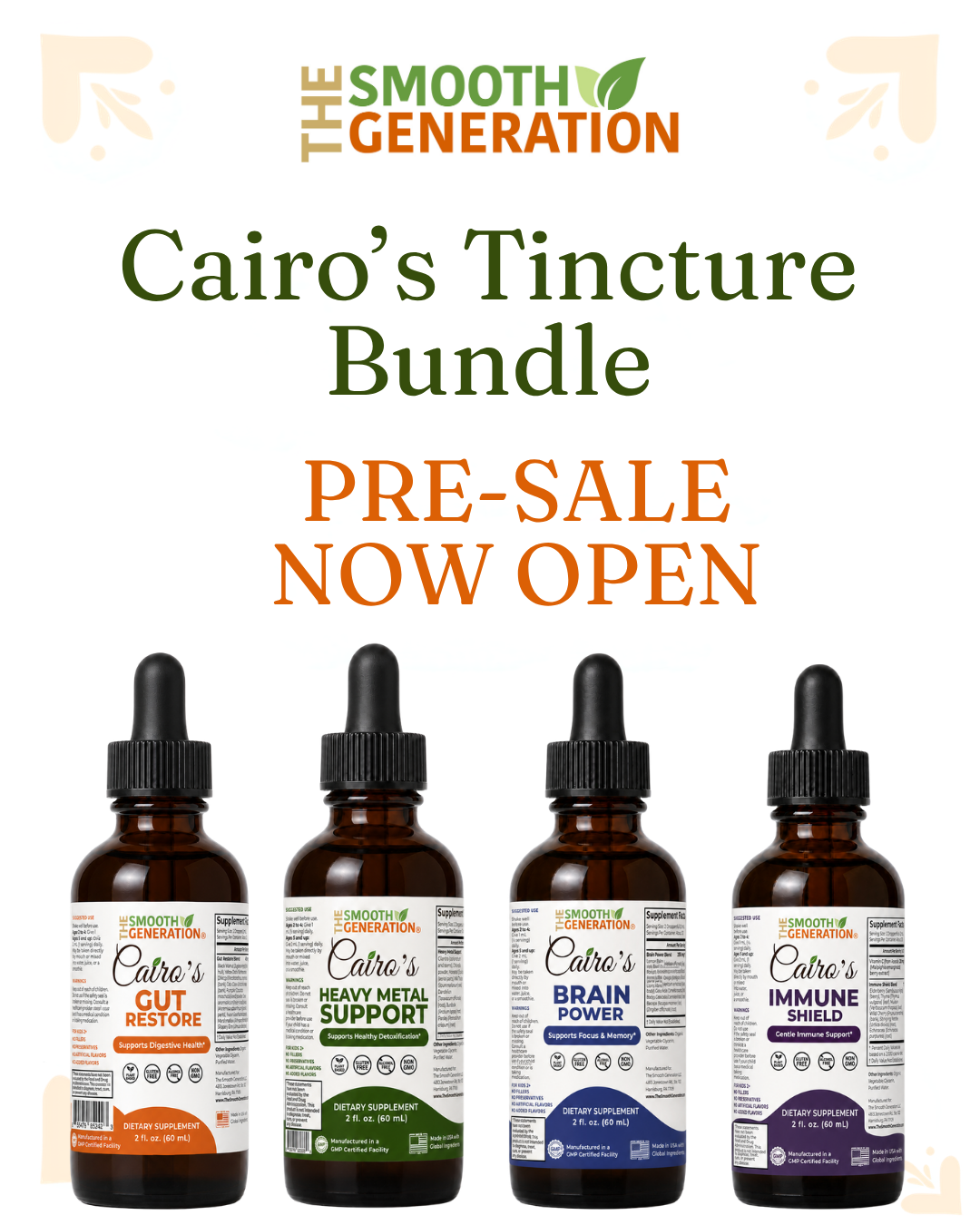 Cairo's Tincture Bundle