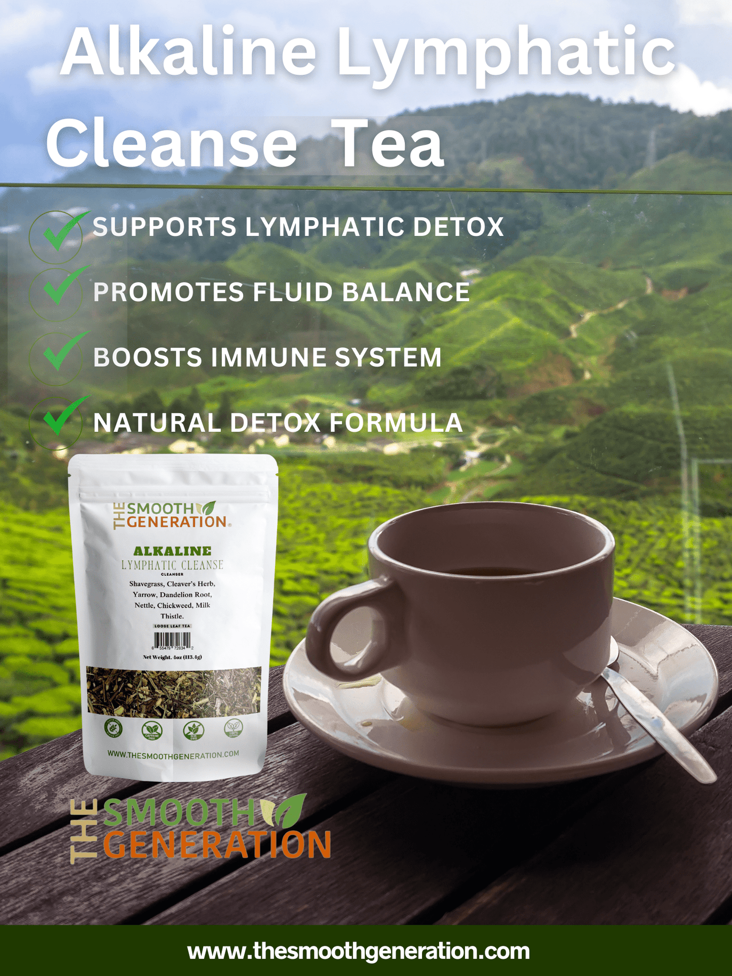Alkaline Lymphatic Cleanse - The Smooth Generation