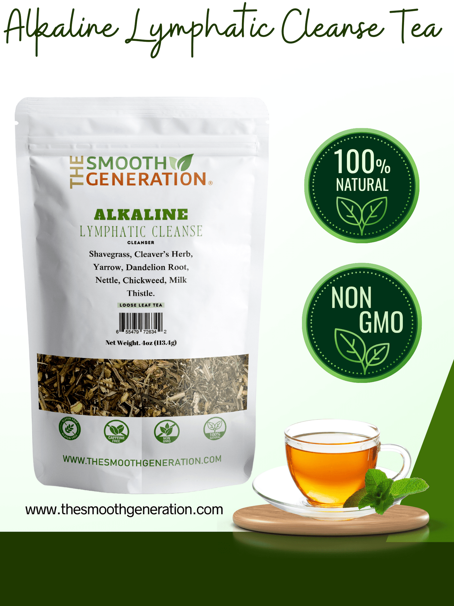 Alkaline Lymphatic Cleanse - The Smooth Generation