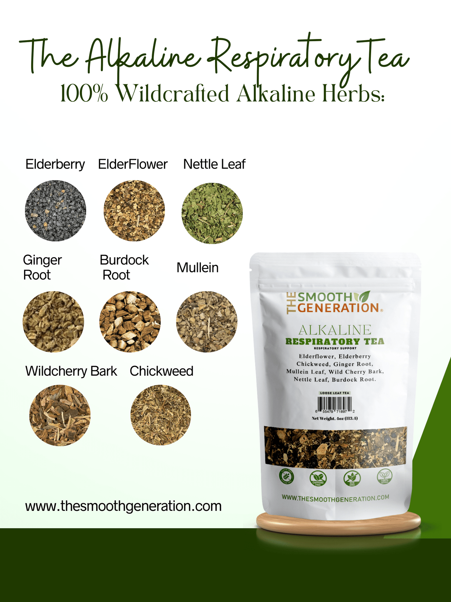 Alkaline Respiratory Tea - The Smooth Generation