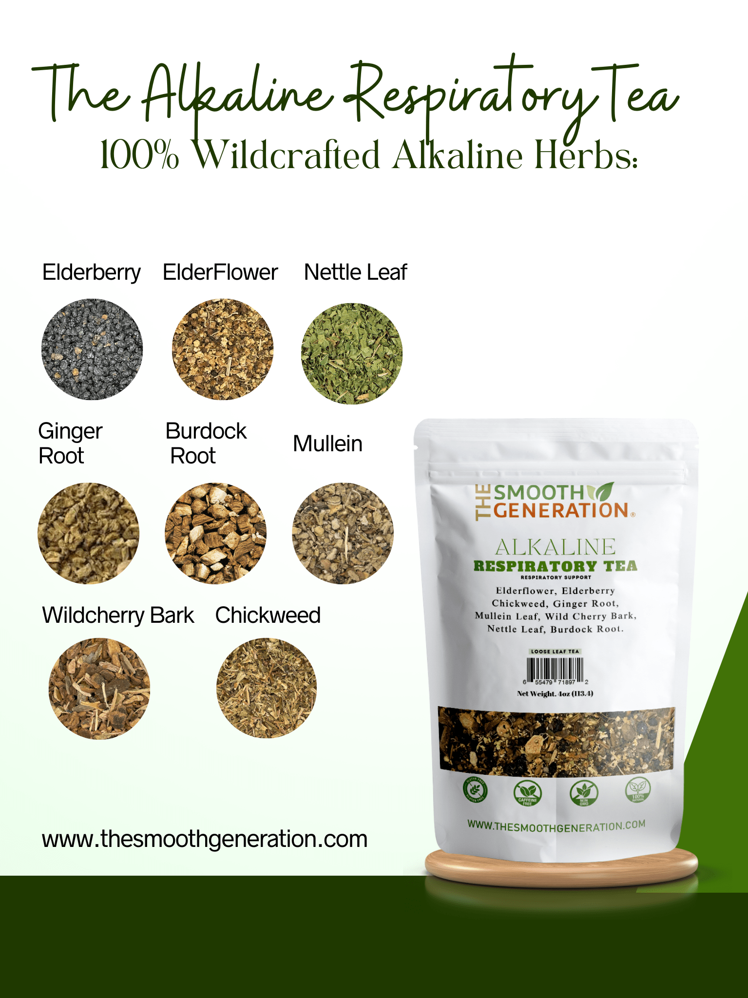 Alkaline Respiratory Tea - The Smooth Generation