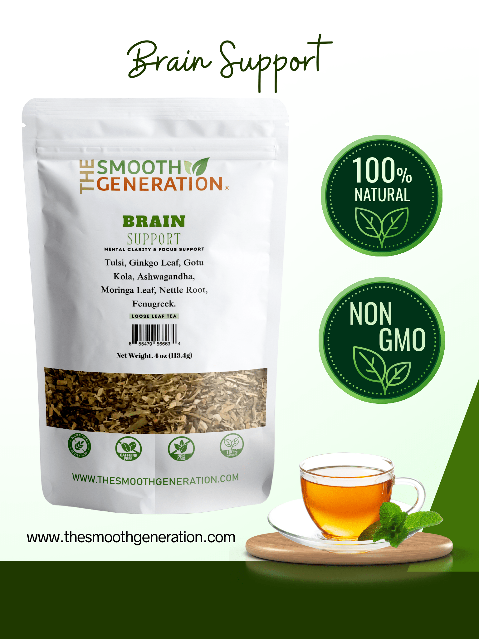 Brain Support - The Smooth Generation