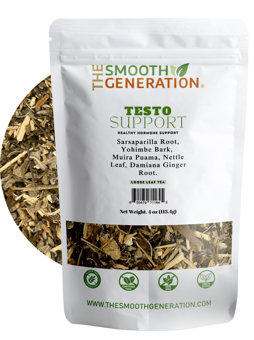 Testo Support Tea – Natural Energy & Hormone Support for Men – The ...